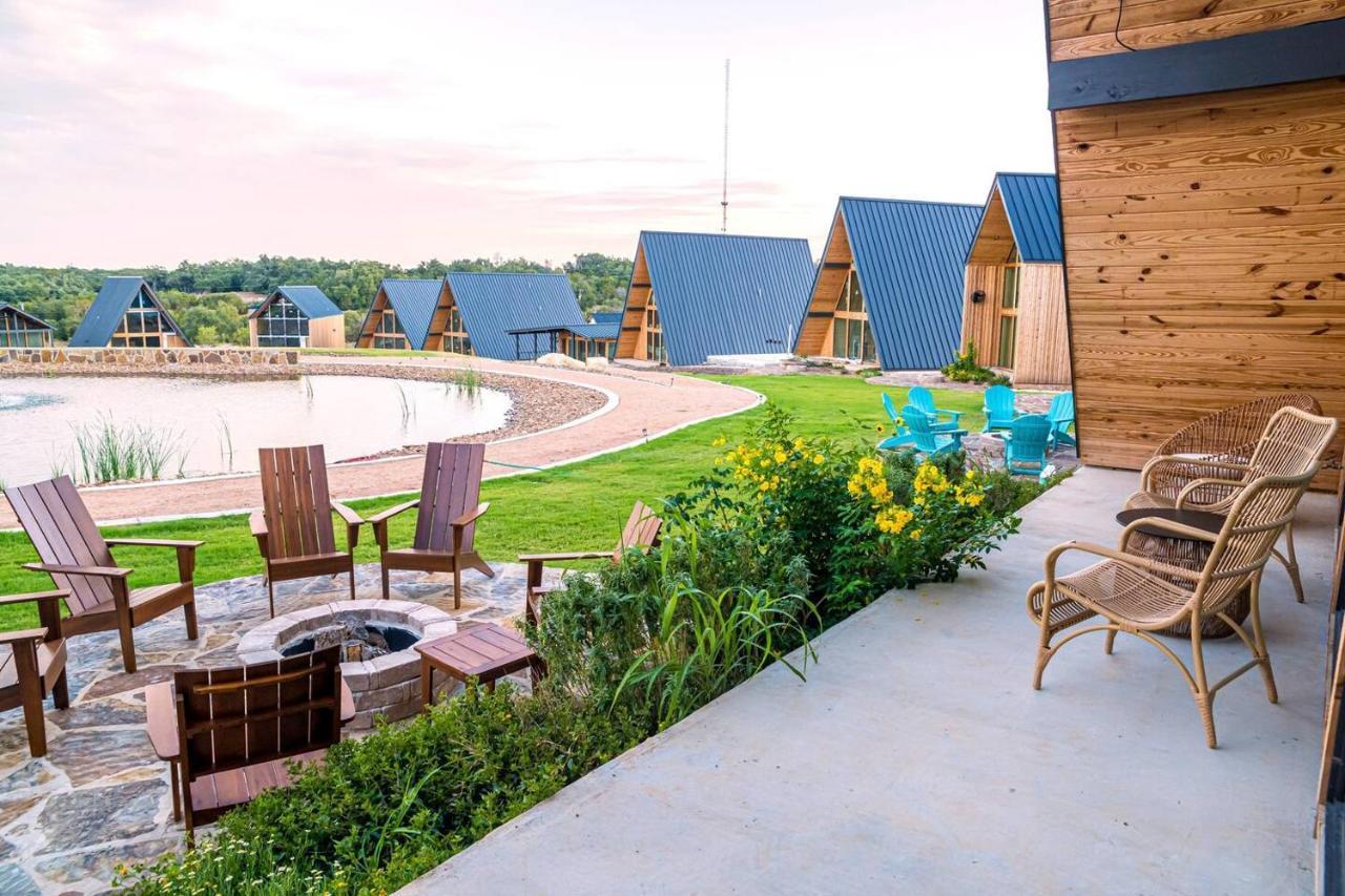 Gruene Daze Chalet - Stylish Aframe - Escape The Ordinary New Braunfels Ngoại thất bức ảnh