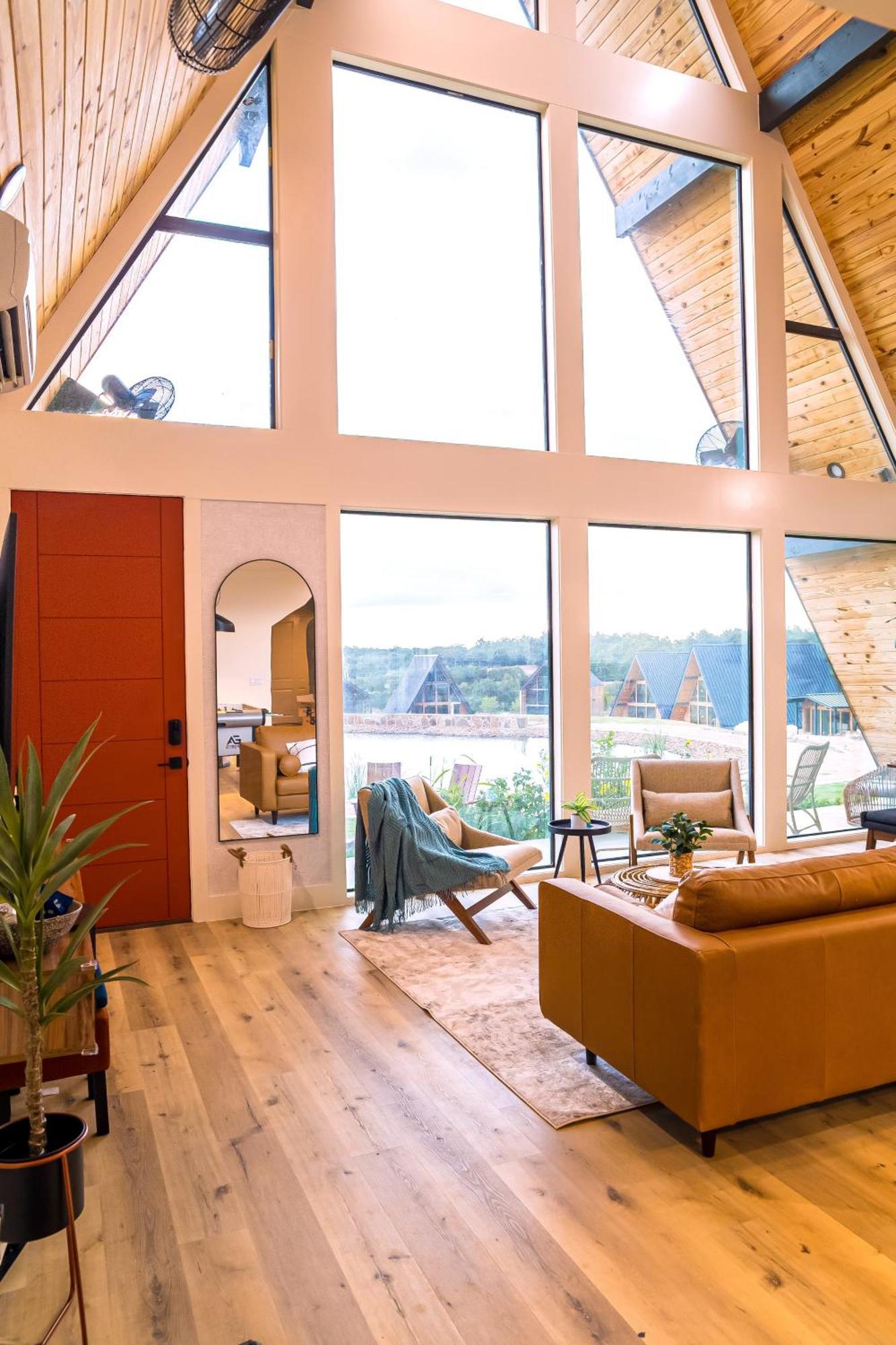 Gruene Daze Chalet - Stylish Aframe - Escape The Ordinary New Braunfels Ngoại thất bức ảnh